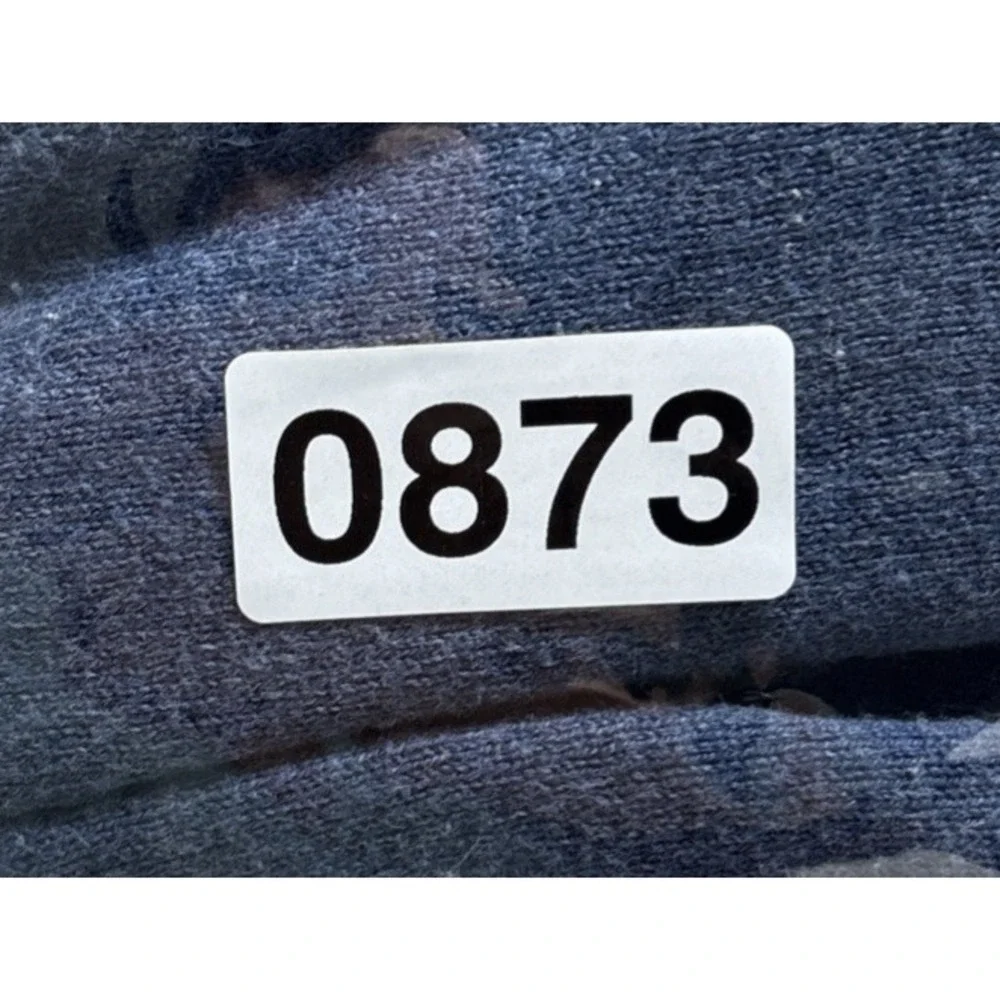 Banana Republic Silk Linen Blend V‑Neck Sweater Men's XL Blue Pullover